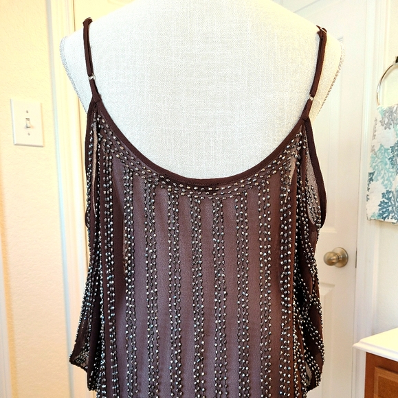 BKE Boutique beaded cold shoulder - Picture 4 of 9